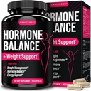 Muutumatu hormoonide tasakaal naiste kehakaalu juhtimiseks - looduslik hormonaalne heaolu toetus - rohelise tee ekstrakt, Cayenne, magneesium ja tsink - 90 vegankapslit