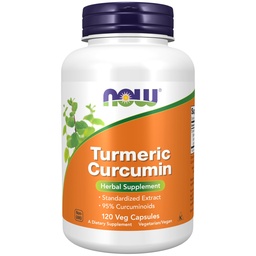 NOW Foods Supplements, Kurkumi kurkumiin, saadud kurkumi juure ekstrakt, taimsete täiendada, 120 Veg kapslid