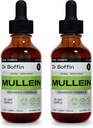 Mullein Leaf Liquid Extract 2 Fl Oz (Pack of 2) - Extra Strenght | Advanced Formula - Natural Supplement Vedel Tinktuur - Lung Cleanse ja Detox - Hingamisteede tervis ja immuunsüsteemi tugitilgad