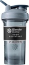 BlenderBottle Shaker Bottle Pro seeria sobib ideaalselt valgu raputamiseks ja eeltreeninguks, 24-kordne, täisvärviline hall