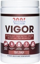 Vigor - Stimulant-Free Lämmastikoksiidi Pre-Workout Pulber | L-Tsitrulline (5000mg), Õunhape (2000mg), GlycerPump (1500mg) | Fruit Punch| 30 Servings, 13.86g Iga | Made in USA
