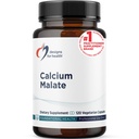 Disainid Tervis Kaltsiummalaat - 500mg Kaltsiummalaatkelaat + Vitamiin D (D3) Luude tugi täiendus naistele + meestele - mitte-GMO (120 kapslit)