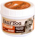 FullBucket Daily Dog Probiootikum 150 Servings - loodusliku seedimise toetamine, ravi ja kõhulahtisuse ennetamine - probiootikumid, prebiootikumid ja seedetrakti ensüümid Kõik ühes maitsvas probiootilises pulbris koertele
