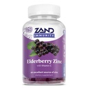 ZAND Elderberry Zinc Immunity Gummies koos C-vitamiiniga, aastane immuuntoetus lastele ja täiskasvanutele, 60