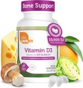 Zahler - Advanced Vitamiin D3 10 000 IU Softgels (250 Count) Kosher Vegetarian Sõbralik D-vitamiin Immuunsüsteemi toetamiseks, luud, hambad ja lihased Tervis - Lihtne neelata VIT D 3