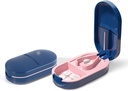 Pill Cutter Splitter, Compact Pill Cutter väikeste pillide jaoks, Precision Pill Splitter tablettide ja vitamiinide jaoks, Portable Pill Splitter reisimiseks ja igapäevaseks kasutamiseks (sinine)