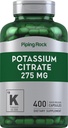Torukivi kaaliumtsitraadi lisand | 275 mg | 400 kapslit | Mitte-GMO, Gluteenivaba