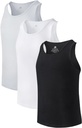 David Archy Meeste Tank Top Bamboo Rayon alussärgid Tankisärk Niiskus-Wicking A-särk meestele, 3 või 5 Pack