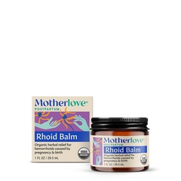 Motherlove Mom's Bottom Balm (1 oz) Orgaaniline taim Salve w / nõid Hazel põhja raseduse ja sünnituse ajal - mitte-GMO salv