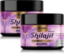 800Mg Shilajit Pure Himaalaja Orgaaniline, Shilajit Vaigu Maksimaalne Potency Gold Grade, Shilajit Supplement koos 8-in-1 Natural Blend & 85+ Trace Minerals naistele, Energia & Immunity,60 Grams (2 pakendit)