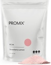 Promix BCAA post-workout energiapulber - 5 g mikroniseeritud BCAA-d, suhkruvaba, taimepõhine, vegan, Keto - maasikasidrun - 30 serveerimist (pakk 1)