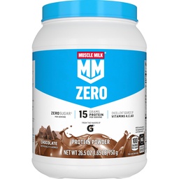 Lihaspiim ZERO , 100 kalorivalgu pulber , šokolaad , 15 g valku , 1, 65 naela , 25 portsjonit