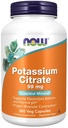 NOW Foods, Kaaliumtsitraat 99 mg, toetab elektrolüütide tasakaalu ja normaalset pH *, Essential Mineral, 360 Veg kapslid