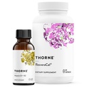 THORNE - Raku tugipakend - D-vitamiin + K2 Vedel ja ResveraCel - Tervislike luude, lihaste ja vananemise toetamine