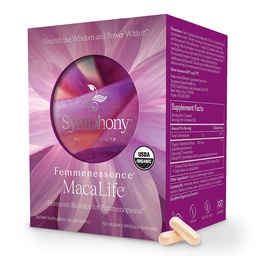 Femmenessence® MacaLife® - kliiniliselt tõestatud perimenopausaalne toidulisand loodusliku hormooni tasakaalu, sümptomite leevendamiseks, südame ja meeleolu toetamiseks ilma lisatud hormoonideta (120 kapslit, 60 päeva pakkumine)