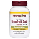 NutriBiotic Grepefruit Seemneekstrakt KapslidPlus, 125 mg GSE, 90 Count