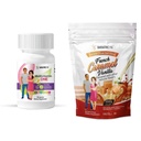 BariatricPal Duodenal Switch Complete 30-Day Supply Vitamin Pack (rauavaba kapsel Kaltsiumtsitraat Pehmed Chews koos probiootikumidega - Prantsuse karamell Vanilla)