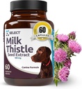 K9 Valige koertele piimaohakas, 100mg - 60 köögiviljakapslit - koerte maks Tervis Piimaohakalisand - Piimataimed