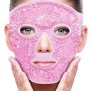 ZNÖCUETÖD Näo silmamaski jääpakend paistetuse vähendamiseks, kotid silmade all, pundunud tumedad ringid, migreen, kuum / külm pakend pehme Plush tagaküljega (Pink #19)