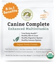 Wholistic Lemmiklooma Orgaanika Koer Täielik - Koer Multivitamiini Pulber - 4 Lb - Igapäevased Koera Vitamiinid Ja Toidulisandid Omatehtud Toidule - Immuunsüsteem, Nahk, Coat & Üldine Tervis - Väike ja Suur Tõug