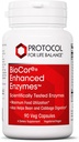 Protokoll BioCore Enhanced Ensüümid - Aitab Seedida Oad Ja Cruciferous Köögiviljad * - Seedimise Täiendus * - Amylase & Lipase - Kosher & Vegan - 90 Veg Kapslid