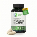 Tervislik soolestik HoloZyme Max Tugevus Seedeensüümid | Ennetab Bloating, Gaas, Ja Seedetrakti w / Proteaas, Amülaas, Lipaasi, Laktaasi, ja rohkem | 15 Servings (proovi pudel)