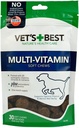 Vet's Best Multi-Vitamiini Pehme Närimiskoera Toidulisandid - Vitamiinid Koertele - Toetab Koerte füüsilist ja vaimset tervist - 30 päeva pakkumine