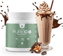 TeamKeto C8 MCT Õlipulber - Chocolate Hazelnut Ketogenic MCT Coffee Creamer - Vegan-Friendly, Gluten Free & Made in a GMP Complian, FDA registreeritud rajatis - täiuslik kohvi tee ja valgu raputab 270 g