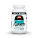 Allikas Naturals L-karnitiin, metaboolne energia *, 250 mg - 120 kapslit