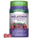 Looduse tõde Melatoniin Gummies | 12mg | Segatud marjamaitse | Vegan, GMO-vaba ja gluteenivaba lisand