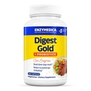 Enzymedica Digest Gold + probiootikumid, 2-in-1 valem soolestiku tervise jaoks, seedetrakti ensüümid ja 1 miljard aktiivset probiootilist kultuuri, 180 krahv (FFP)