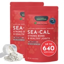 Animal Essentials Sea-Cal - Pure merevetikad Kaltsium pulber Magneesiumiga koertele, ühine toidulisand koertele ja kassidele tervete luude ja hammaste jaoks, liigeste tervis, Islandi merevetikate kaltsium - 12 oz (pakk 2)