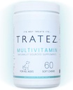 Koertele mõeldud multivitamiinilisand, 60 pehmet närimist koos 25 olulise vitamiini ja toitainega, täiustatud valem naha ja mantli, puusa ja liigese liikuvuse ja täiustatud seedimise toetamiseks
