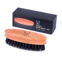 ZEUS Pocket Beard & Mustache Brush for Men, Travel Size Grooming Tool Soft Boar Hair Bristles for Beard Styling & Detangling (Made in Germany) N92