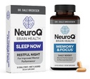LifeSeasons NeuroQ mälu ja keskendumine SleepNow ribadele - 24/7 Aju tervise tugi - kognitiivse unefunktsiooni parandamine - 30 päeva pakkumine