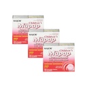 MAJOR Lastekaart Acetaminophen 160 mg närimistabletid - valu leevendaja / palaviku vähendaja - aspiriinivaba - ibuprofeenivaba - vanuses 2 kuni 11-24 Loe (3 pakendit)