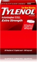 Tylenol( R) ekstratugevus , 2- kapsli annus , 100 kapslit kokku 500 mg