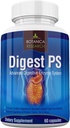 Digest PS: Advanced Digestive Multi Enzymes Support Supplement - Daily Essential Digestion System Cleanse: Bromelain, Lipase, Amülaasi, Laktaasi, Proteaas, Pektinaas, Peptidaas Vegetaarkapslid