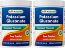 Parim looduslik kaaliumglükonaat 1lb pulber (1 LB (pakk 2))