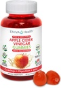 Eniva Health Õunasiider Äädikas Gourmet Gummy Vitamiinid 60 Ct USDA Orgaaniline ACV Vegan Gluteenivaba Mitte-GMO koos Ema B9 B12 Peedirohu granaatõuna energiakäärid Detox Puhasta immuunsus