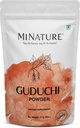 minature Guduchi (Giloy) Powder | (Tinospora Cordifolia) | Toetab tervislikku seedimist | Immunity Booster| India Giloy Powder | Taassuletav Zip Lock Pouch | 227g (8oz)