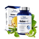1MD Toitumine OsteoMD igakülgseks toetuseks - täiendus naistele ja meestele - edendada tihedust w / D-vitamiin - hüdroksüüpatiit w / D3-vitamiin ja K2-90 kapslid