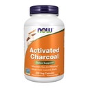 NOW Foods Supplements, Aktiivsüsi valmistatud kookospähkli koored, Non-GMO projekti kontrollitud, Detox Support *, 200 Veg kapslid
