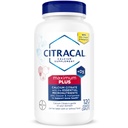 Citracal Maximum Plus, 650 mg kaltsiumtsitraat, kergesti imenduv ja hästi lahustuv 25 mcg (1000 RÜ) D3-vitamiiniga, luu tervise tugi, kaltsiumilisa vanustele 12+, 120 loend (pakendamine võib varieeruda)