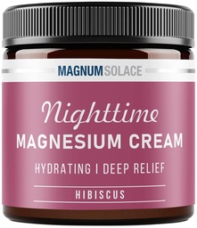 Magneesium Lotion - öine kreemi hüdreerimine Rakenda jalgadele, kätele või rinnale - Topical Chloride USA valmistatud ja ohutu lastele (Hibiscus)