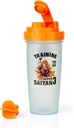 Dragon Ball Z Super Saiyan Goku Gym Shaker Pudel - 20-untsi BPA-vaba Plastist Blender pudel viskipalliga - valgu raputamine, toidu asendamine, Smoothie Mixer - jõusaali treeningu aksessuaar - ideaalne DBZ kingitused