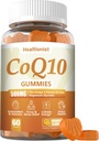 1 Pack 500MG Coq10 Gummies - 3X parem imendumine, pluss omega-3, magneesium, vitamiin B3 ja tsink - koensüüm Q10 täiendused südame tervisele, rakuenergiale ja antioksüdandile, vegan, 60 loendust