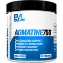 Evlution Agmatiin Sulfate Lämmastikoksiid Pulber Toitumine Kõrge tugevusega Agmatiin Sulfate Pulber Lämmastikoksiidi täiendus kõrge intensiivsusega pumbad Lihaskasvu taastamine ja jõudlus - Maitsestamata
