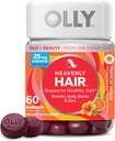 OLLY Heavenly Hair Gummy, toetab tervislikke juukseid, Keratin, Biotin, AMLA, närimistable Supplement, 30 päeva pakkumine - 60 loend