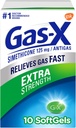 Gas-X Extra Strength Gas Relief Softgels koos Simethicone 125 mg - 10 Count